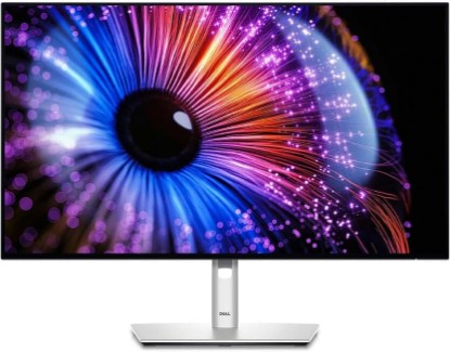 Picture of Dell UltraSharp U2724D 27" Class WQHD LED Monitor - 16:9 - Platinum Silver | Height-adjustable with an integrated USB hub, 27' Class, 16:9, World's first 5-star certified for eye comfort, Ambient ENERGY STAR
