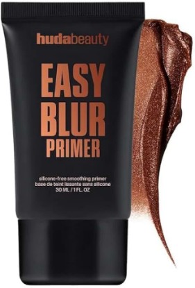 Picture of H.U.D.A - Easy Blur Silicone-Free Smoothing Primer Bronze Fudge, Ultra-Blurring, & Pore-Minimizing Primer Oil Control - Color: Bronze Fudge - (Bronze Tint) - Size: 30ml / 1 oz