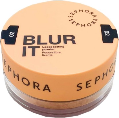 Picture of SEPHORA COLLECTION Blur It Loose Setting Powder - 02 Brightening Peach (for medium to dark w/gold undertones) 0.26 oz/7.5 g