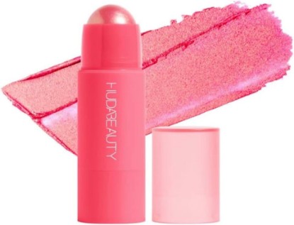 Picture of Huda Beauty Cheeky Tint Blush Stick - Proud Pink (Cool Bubblegum Pink) - 0.17 oz / 5 g