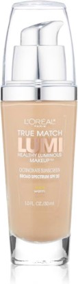 Picture of L'Oréal Paris True Match Lumi Healthy Luminous Makeup, W4 Natural Beige, 1 fl. oz.