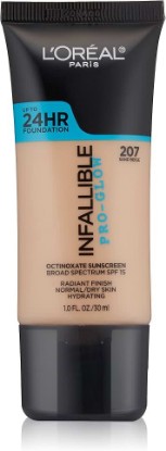 Picture of L'Oréal Paris Infallible Pro-Glow Foundation, Sand Beige, 1 fl. oz.