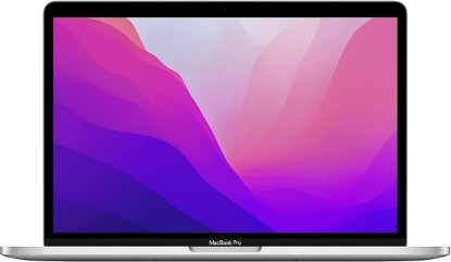 Picture of 2022 Apple MacBook Pro with Apple M2 chip (13-inch, 8GB RAM, 512GB SSD Storage) (QWERTY English) Silver (Renewed)
