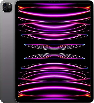 Picture of Apple 2022 iPad Pro, 12.9-inch, 128GB - Space Gray (Renewed)
