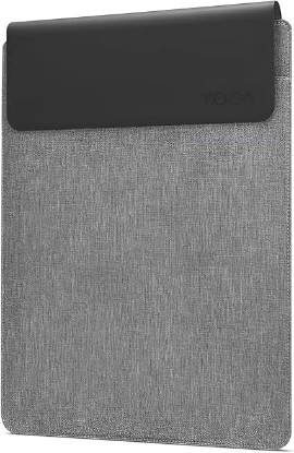 Picture of Lenovo Slim Laptop Sleeve 14 Inch Notebook/Tablet - Compatible with MacBook Air/Pro - Eco-Friendly Lightweight Case with Accessory Pocket & Magnetic Closure - Grey