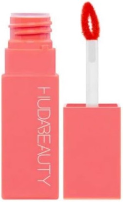 Picture of Huda Beauty HUDA BEAUTY Lip Blush Cream Lip & Cheek Stain Coral Kiss