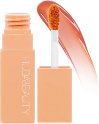 Picture of Huda Lip Blush Creamy Lip & Cheek Stain - Peachy Kiss (Sheer Peach) - 0.20 oz / 6 mL