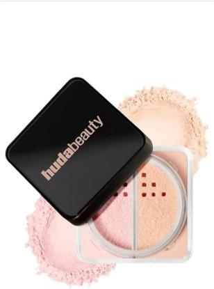 Picture of H.U.D.A - Easy Bake Blurring Loose Baking & Setting Powder, Long-Lasting, Shine Control, No Cakey Finish, Flawless Look, Lightweight & Brightening Effect - Color: (Cherry Peach) (Limited-Edition)