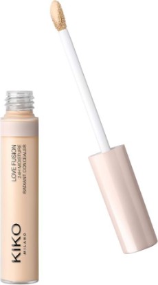 Picture of Kiko Milano Love Fusion 24H Moisture Radiant Concealer 2, Long-Lasting Hydrating Concealer Up To 24 Hours, Luminous Finish