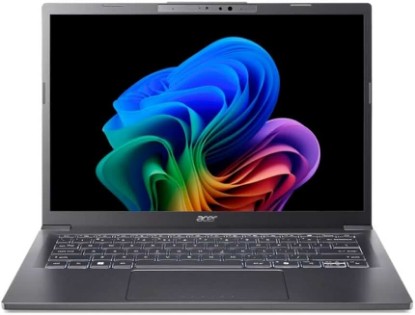 Picture of Acer Aspire 14 AI Copilot Plus Laptop A14-52M-72S0 16GB RAM 1TB SSD | 14in IPS LED display, Intel Arc 140V graphics, 2.2GHz processor speed, WiFi 6E, backlit keyboard, Windows 11 Home