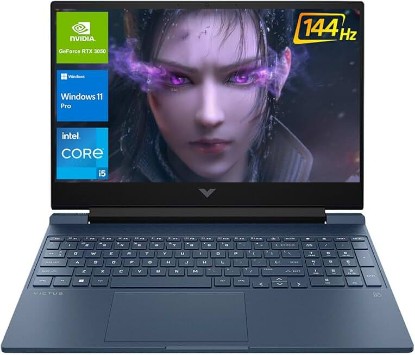 Picture of HP Victus 15.6 i5 Premium Gaming Laptop, 15.6" FHD 1920*1080 144Hz, Intel Core i5-12450H, NVIDIA GeForce RTX 3050, 32GB RAM, 1TB SSD, Backlit KB, Touchpad, SD Card Reader, HDMI, Wi-Fi 6, W11 P, Blue