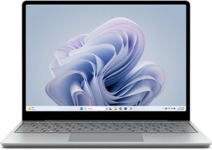 Picture of Microsoft Surface Laptop Go 3 12.4" Touchscreen Notebook - Intel Core i5-8 GB - 128 GB SSD - English Keyboard - Platinum (Renewed)