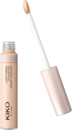 Picture of Kiko Milano Love Fusion 24H Moisture Radiant Concealer 3, Long-Lasting Hydrating Concealer Up To 24 Hours, Luminous Finish