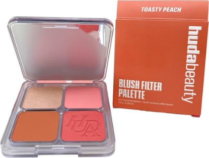 Picture of Huda Beauty Blush Filter Blurring Blushlighters Palette - Toasty Peach - 7.5 g / 0.26 oz. LIMITED EDITION.