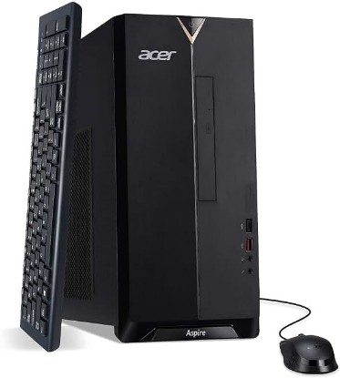 Picture of Acer Aspire TC-1660-UA92 Desktop | 10th Gen Intel Core i5-10400 6-Core Processor | 12GB 2666MHz DDR4 | 512GB NVMe M.2 SSD | 8X DVD | Intel Wireless Wi-Fi 6 | Bluetooth 5.2 | Windows 10 Home