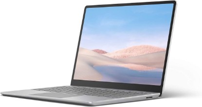 Picture of Microsoft Surface Laptop Go 12.4in Touchscreen Intel i5 8GB 128GB SSD Platinum (Renewed)