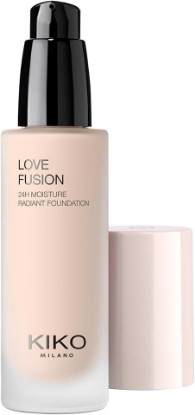 Picture of Kiko Milano Love Fusion 24H Moisture Radiant Foundation 1.5NR, Hydrating 16H Long-Lasting Foundation With Luminous Finish