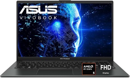 Picture of ASUS Vivobook Go 15 Laptop, 15.6" FHD NanoEdge Display, Latest AMD Ryzen 5 CPU(Beat i7-10710U), 8GB RAM, 512GB PCIe SSD, Privacy Shutter, ErgoSense Keyboard, Windows 11 for Work & Study