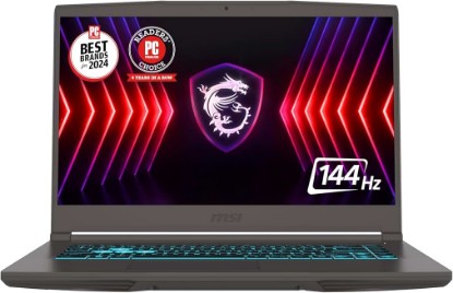Picture of msi Thin A15 15.6” 144Hz FHD Gaming Laptop: Ryzen 5-7535HS, NVIDIA Geforce RTX 2050, 8GB DDR5, 512GB NVMe SSD, Cooler Boost 5, Win 11: Black B7UCX-218US