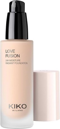 Picture of Kiko Milano Love Fusion 24H Moisture Radiant Foundation 1NR, Hydrating 16H Long-Lasting Foundation With Luminous Finish