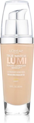 Picture of L'Oréal Paris True Match Lumi Healthy Luminous Makeup, W3 Nude Beige, 1 fl. oz.