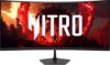 Picture of Acer Nitro 34in WQHD 3440x1440 Curved 120Hz Office Monitor EDA340CUR J0biip | 1ms, AMD FreeSync Premium, sRGB 99%, 2xHDMI 2.1, DisplayPort, 1500R Curve, VESA Mountable, Bluelight Filter