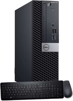 Picture of Dell OptiPlex 7070 SFF Desktop Computer PC, Intel 8 Core i7-9700 3.0GHz up to 4.70GHz,32GB DDR4 Ram New 1TB NVMe M.2 SSD,AX210 Built-in WiFi 6E,Windows 11 Pro, Wireless Keyboard & Mouse (Renewed)