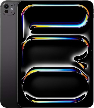 Picture of Apple iPad Pro 11-Inch (M4): Built for Apple Intelligence, Ultra Retina XDR Display - Nano-Texture Glass, 2TB, 12MP Front/Back Camera, LiDAR Scanner, Wi-Fi 6E, Face ID — Space Black EPEAT