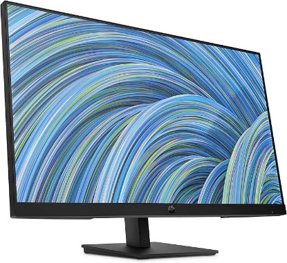 Picture of HP 27h Full HD Monitor - Diagonal - IPS Panel & 75Hz Refresh Rate - Smooth Screen - 3-Sided Micro-Edge Bezel - 100mm Height/Tilt Adjust - Built-in Dual Speakers - for Hybrid Workers TCO Certified