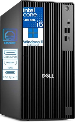 Picture of Dell Business Tower Desktop Computer, Next Gen OptiPlex, 14th Gen Intel i5-14500 vPro (14-Core, 5.0GHz), 16GB DDR5 RAM, 512GB PCIe SSD, Windows 11 Pro