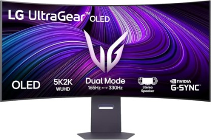 Picture of LG Ultragear | 45" 5K2K OLED Gaming Display | Dual Mode 165Hz330Hz 0.03ms | 45GX950A-B | 275cd/m² Typ. DP 2.1 VESADisplayHDR™ True Black 400 AMD FreeSync™ Premium Pro | NVIDIA G-Sync™