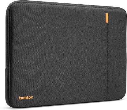 Picture of tomtoc 360° Protective Laptop Sleeve for 15-inch MacBook Air M5/A3448 2026 | M4/A3241, M3/A3114, M2/A2941, Water-Resistant Laptop Case Bag Fits 15" MacBook Pro A1990 A1707 & 15" Surface Laptop AI PC Global Recycled Standard