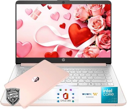 Picture of HP New Everyday Slim Laptop • Microsoft Office 365 Included • Intel N150 CPU - 128GB SSD • Long Battery Life • Copilot AI • Windows 11