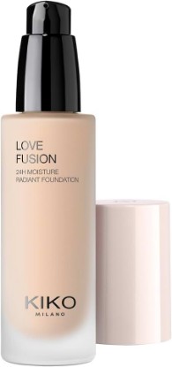 Picture of Kiko Milano Love Fusion 24H Moisture Radiant Foundation 2NR, Hydrating 16H Long-Lasting Foundation With Luminous Finish