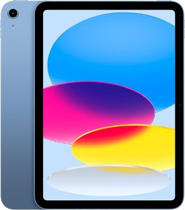Picture of Apple iPad 11-inch: A16 chip, 11-inch Model, Liquid Retina Display, 128GB, Wi-Fi 6, 12MP Front/12MP Back Camera, Touch ID, All-Day Battery Life — Blue EPEAT