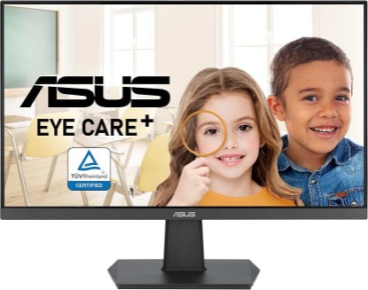 Picture of ASUS 24 Inch Frameless Monitor - 23.8-inch viewable, IPS, Full HD, 100Hz, 1080P, 1ms, Adaptive-Sync, for Working and Gaming, Flicker Free, HDMI, VESA Mountable, Tilt - VA24EHF ENERGY STAR