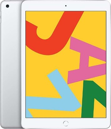 Picture of Apple 2019 iPad 7th Gen (10.2-inch, Wi-Fi, 32GB) Silver (Renewed)