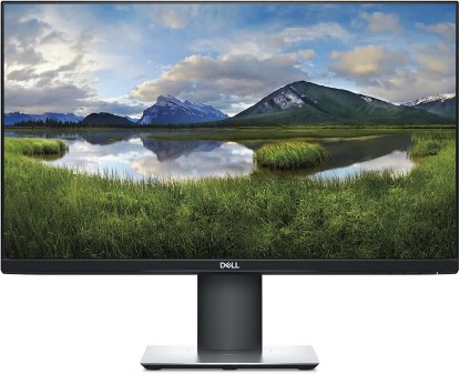 Picture of Dell P2419H 24 Inch LED-Backlit, Anti-Glare, 3H Hard Coating IPS Monitor - (8 ms Response, FHD 1920 x 1080 at 60Hz, 1000:1 Contrast, with ComfortView DisplayPort, VGA, HDMI and USB), Black EPEAT
