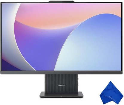 Picture of Lenovo IdeaCentre 27" FHD Non-Touch All-In-One Windows Desktop Core i5-13420H, 16GB, 512GB, Luna Grey F0HM00HCUS