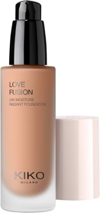 Picture of Kiko Milano Love Fusion 24H Moisture Radiant Foundation 7NR, Hydrating 16H Long-Lasting Foundation With Luminous Finish