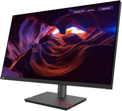 Picture of Lenovo ThinkVision P32p-30 LED display 80 cm (31.5") 3840 x 2160 pixels 4K Ultra HD Noir
