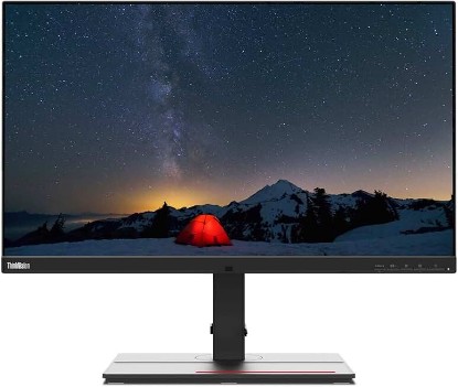 Picture of Lenovo ThinkVision P27u-20 27" 4K UHD WLED LCD Monitor - 16:9 - Raven Black TCO Certified ENERGY STAR