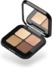 Picture of Kiko Milano Bright Quartet Eyeshadow Palette | 4 Baked Eyeshadows For Wet And Dry Use