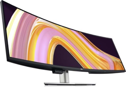 Picture of Dell UltraSharp U4924DW 49" Dual Quad HD (DQHD) Curved Screen Edge WLED LCD Monitor - 32:9,Black | Eco-Friendly & Mac Compatible, UltraSharp 49' Dual Quad HD (DQHD) Curved, Expansive Dual QHD Display, Curved USB-C Hub ENERGY STAR