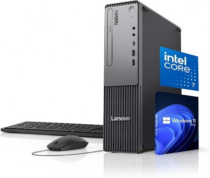 Picture of Lenovo ThinkCentre Neo 30s Gen 5 SFF Business Desktop Computer, Intel Core i7 10-Core, 8GB DDR5 RAM, 512GB PCIe SSD, Up to 64GB RAM & 4TB SSD, WiFi, Bluetooth, HDMI, Keyboard & Mouse, Windows 11 Pro