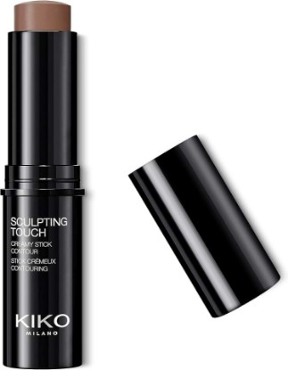 Picture of Kiko Milano Sculpting Touch Creamy Stick Contour – Blendable, Long-Lasting Cream Contour Stick for Face, Buildable Coverage, Easy Application – 202 Ebony – 10g