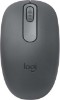 Picture of Logitech M196 Compact Ambidextrous Bluetooth Wireless Mouse - Graphite | Bluetooth connectivity, no USB receiver, quiet clicks, 3 non-customizable buttons, 12-month battery life, PC Mac compatible
