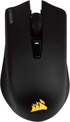Picture of Corsair Harpoon Wireless RGB Lightweight FPS/MOBA Gaming Mouse – 10,000 DPI – 6 Programmable Buttons – Low-Latency Bluetooth – iCUE Compatible – PC, Mac, PS5, PS4, Xbox – Black