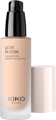 Picture of Kiko Milano Love Fusion 24H Moisture Radiant Foundation 2WG, Hydrating 16H Long-Lasting Foundation With Luminous Finish