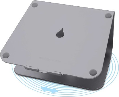 Picture of Rain Design mStand360 Laptop Stand with Swivel Base, Space Gray (10074)